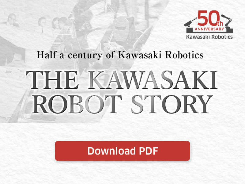 Half a century of Kawasaki Robotics