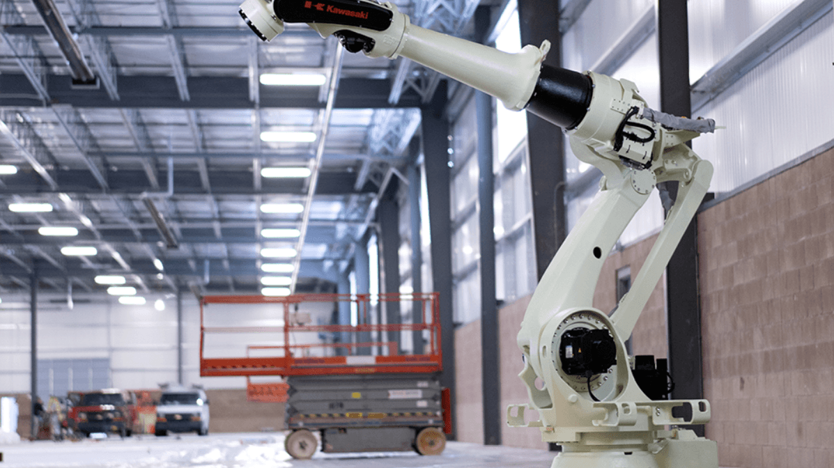 Heavy duty robotic store arm