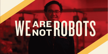 WE ARE NOT ROBOTS