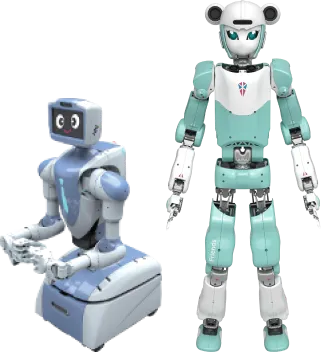 Nyokkey（左）とFriends（右）の写真