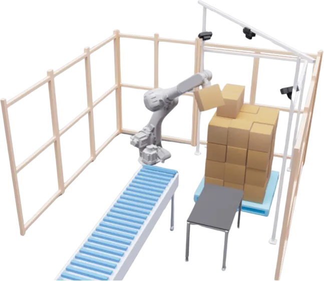 デパレタイズソリューションの写真