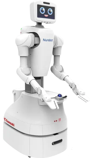 看護師補助ロボット Nurabot（ヌーラボット）の写真