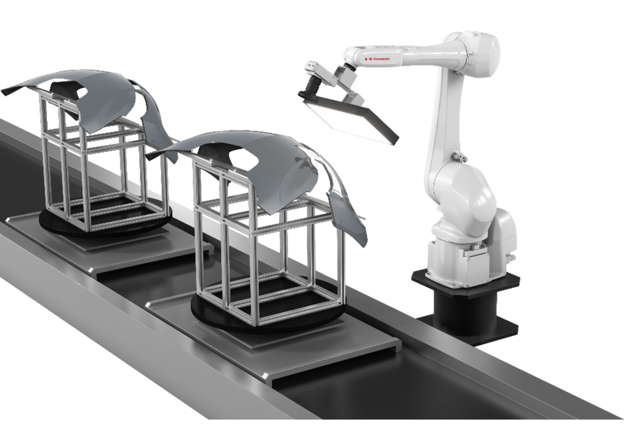 外観検査 | 川崎重工の産業用ロボット