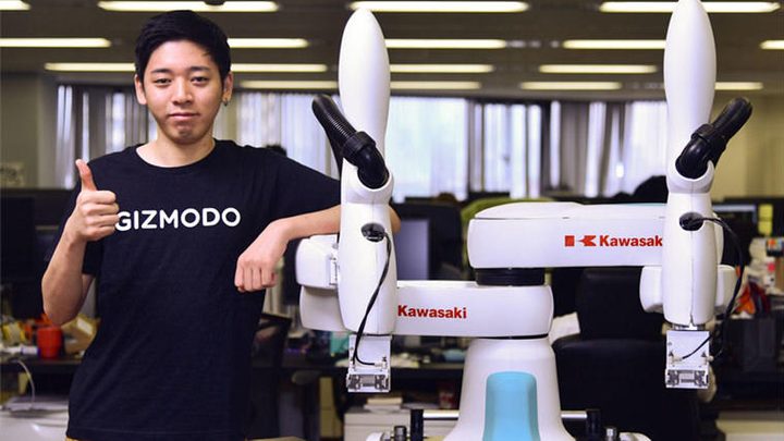 ギズモードの新人はロボットです。人と一緒に働けるduAroをよろしくね01