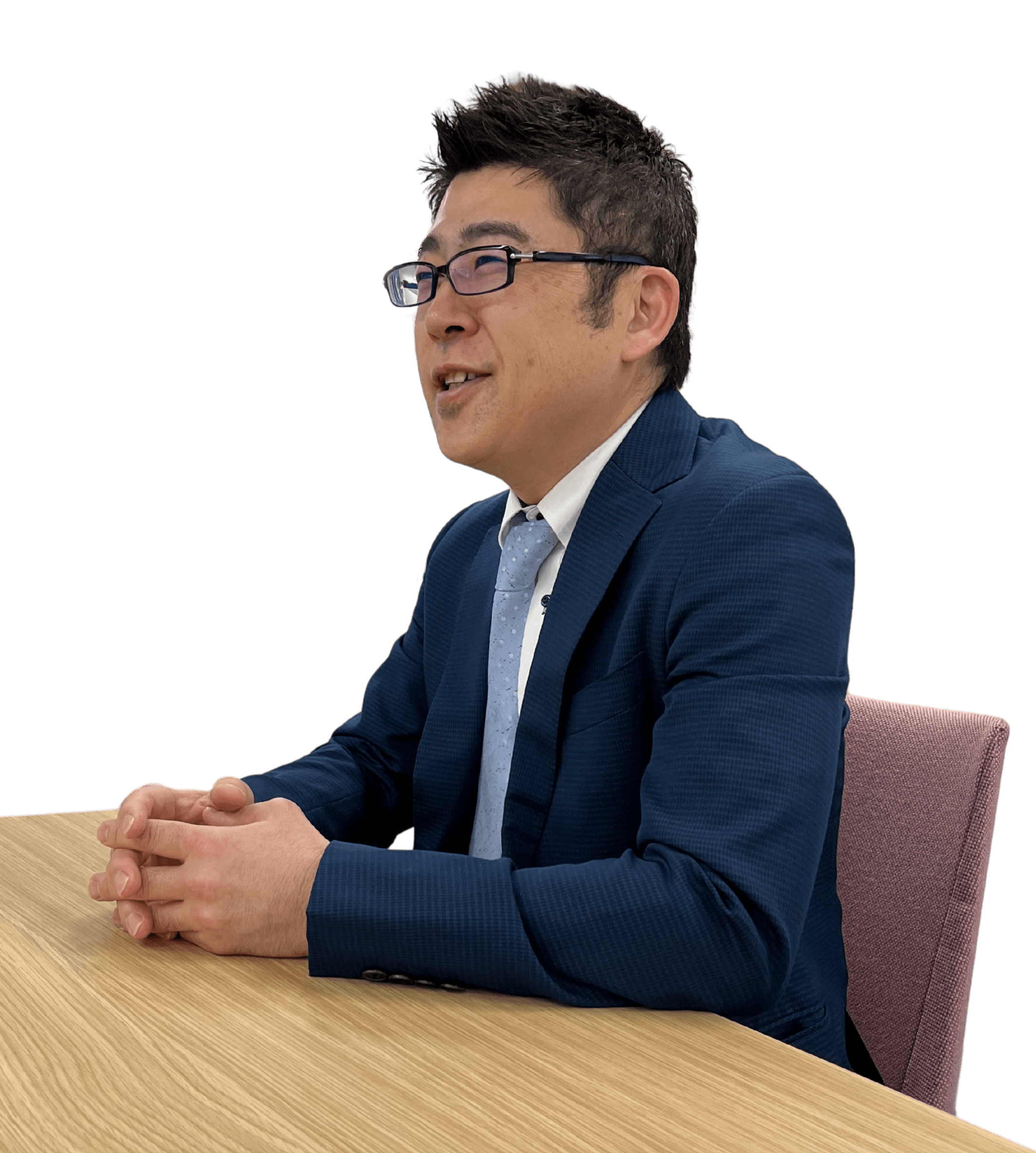 プレゼンターの星金伸之氏の写真