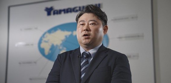 山口製作所取締役副社長の山口氏