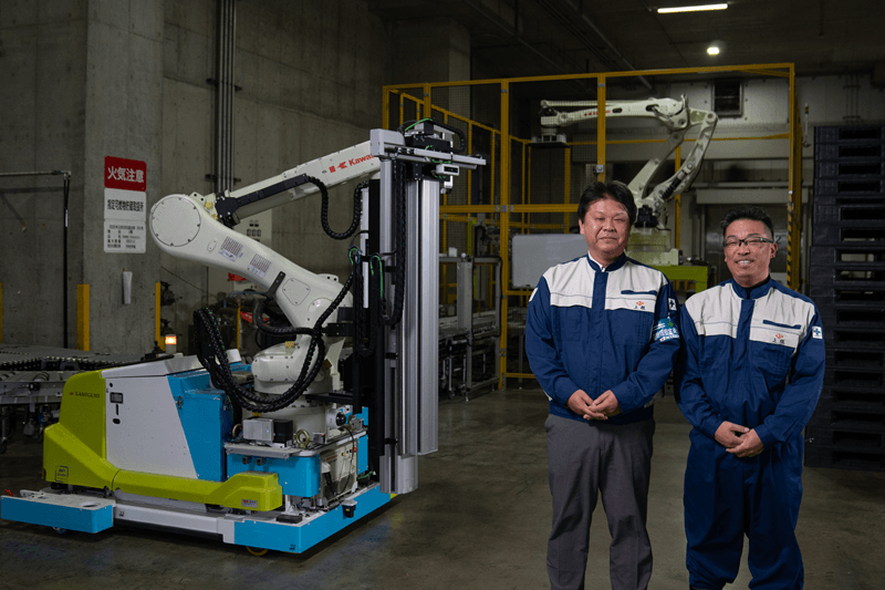 今回インタビューさせて頂いた松田氏(左)と中村氏(右)