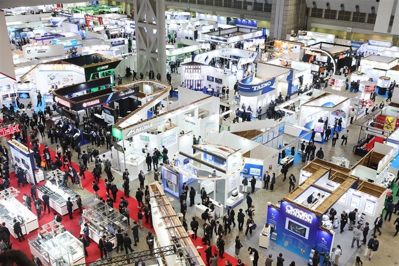 出典「SEMI Japan」ブース全体の様子