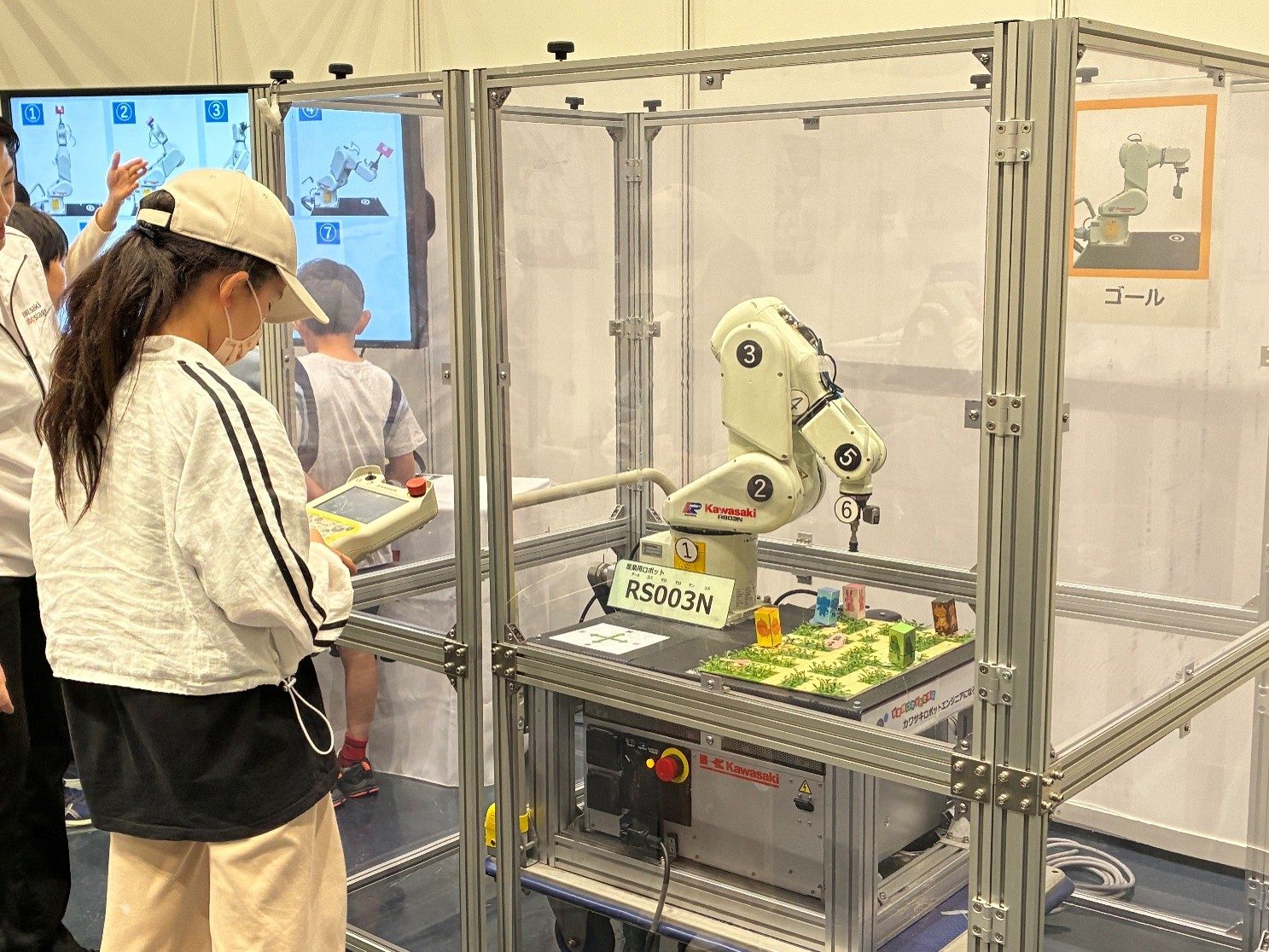 ロボット操作体験のイメージ