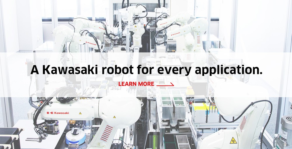 A Kawasaki robot for every applicatíon.