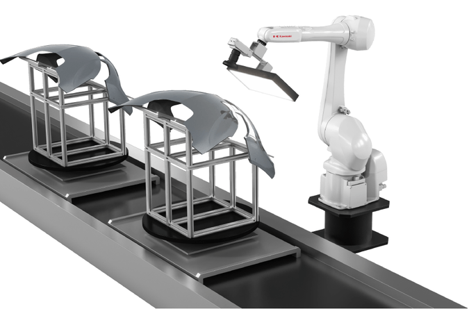 Visual Inspection Robot System | Industrial Robots by Kawasaki Robotics