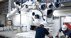 Siemens Installs Kawasaki One Ton Payload Robot in Lausward Power Plant