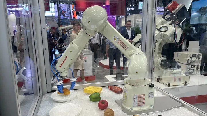 Roboter für die Lebensmittel- und Getränkeherstellung